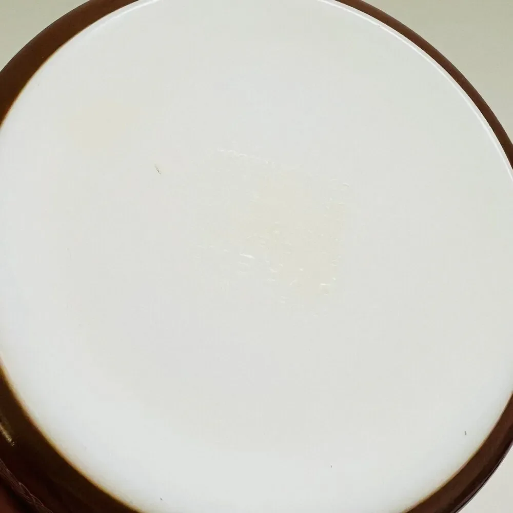 PYREX Brown White Woodland 471-B Casserole Dish 500 ml With Lid
